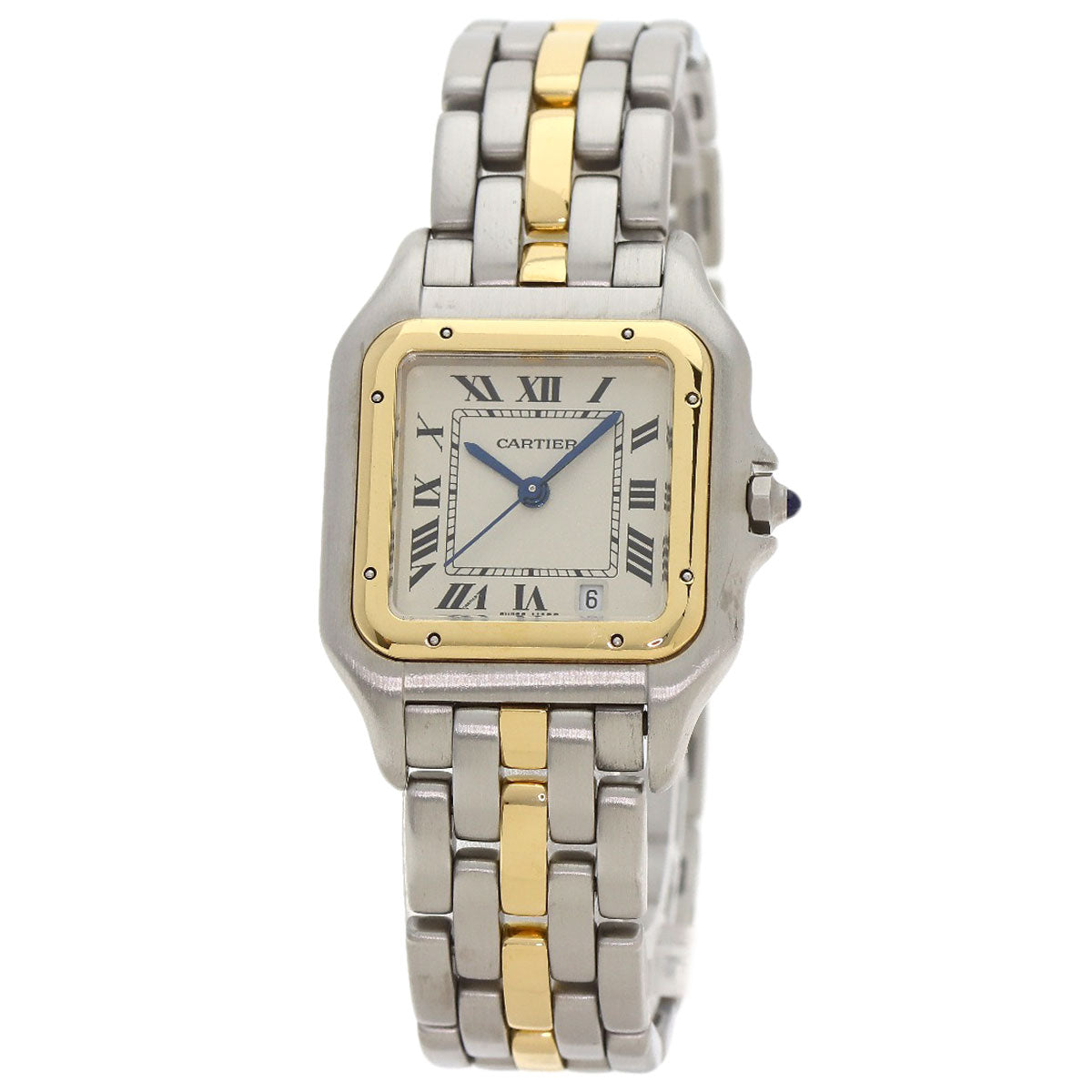 CARTIER カルティエ パンテール MM 1ロウ 腕時計 SS ボーイズ 中古