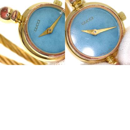 グッチ 2700.2.L ラウンドフェイス ターコイズ 腕時計 中古 商品画像20