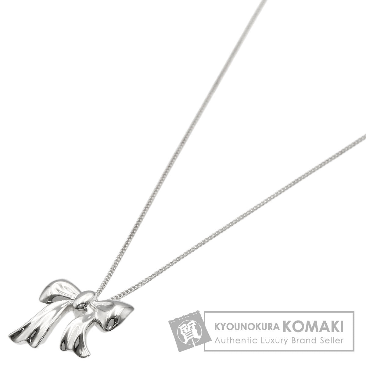 ティファニー リボンモチーフ ネックレス 中古 商品画像1