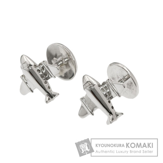ティファニー エアプレーン 飛行機モチーフ カフス 中古 商品画像1