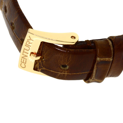 CENTURY センチュリー 828.2.F.N4P.76.CJK カプリス ダイヤモンド 腕時計 K18PG レディース 中古