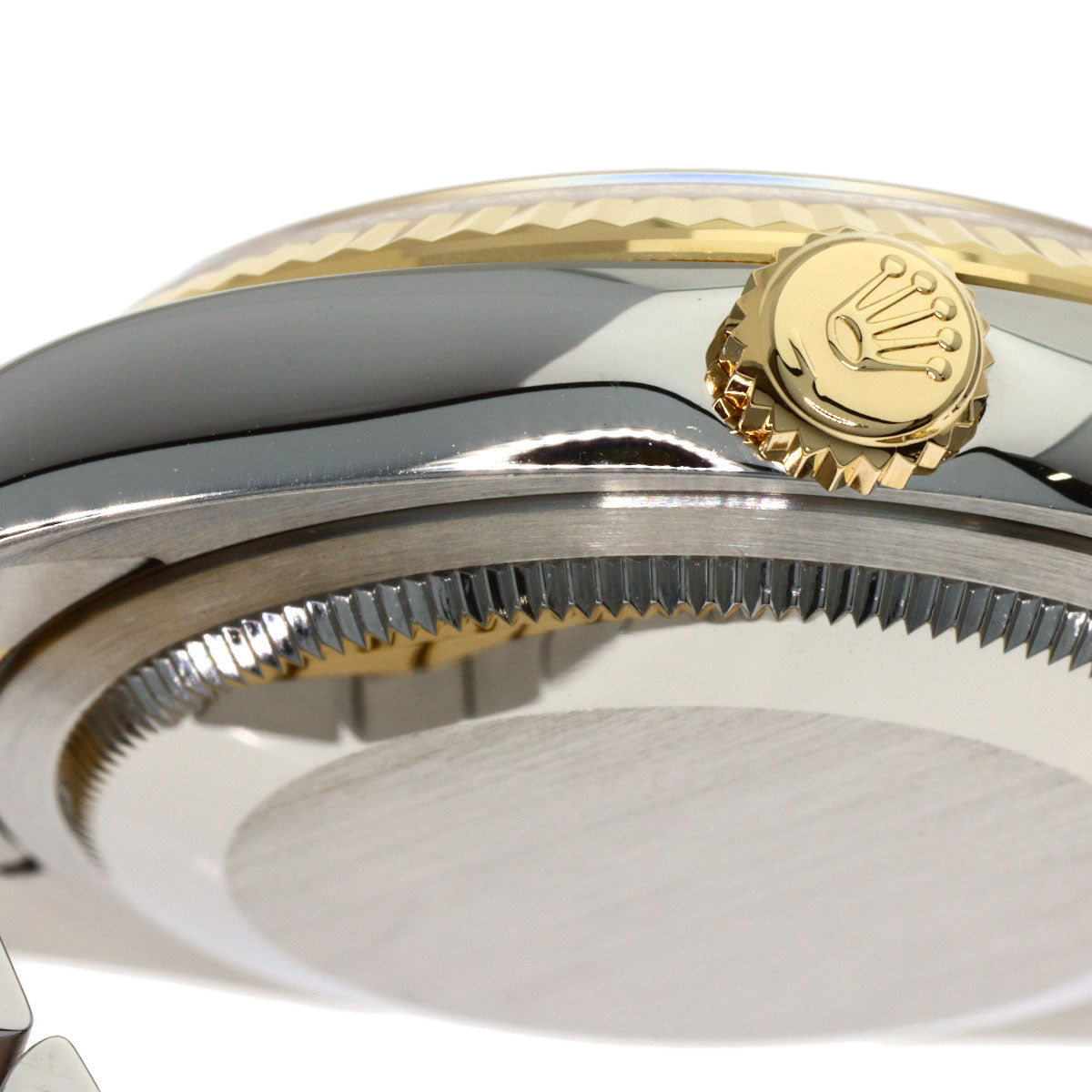 ROLEX ロレックス 116233G デイトジャスト 10P ダイヤモンド ブルーグラデーション 腕時計 SS メンズ 中古