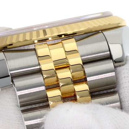 ROLEX ロレックス 116233G デイトジャスト 10P ダイヤモンド ブルーグラデーション 腕時計 SS メンズ 中古