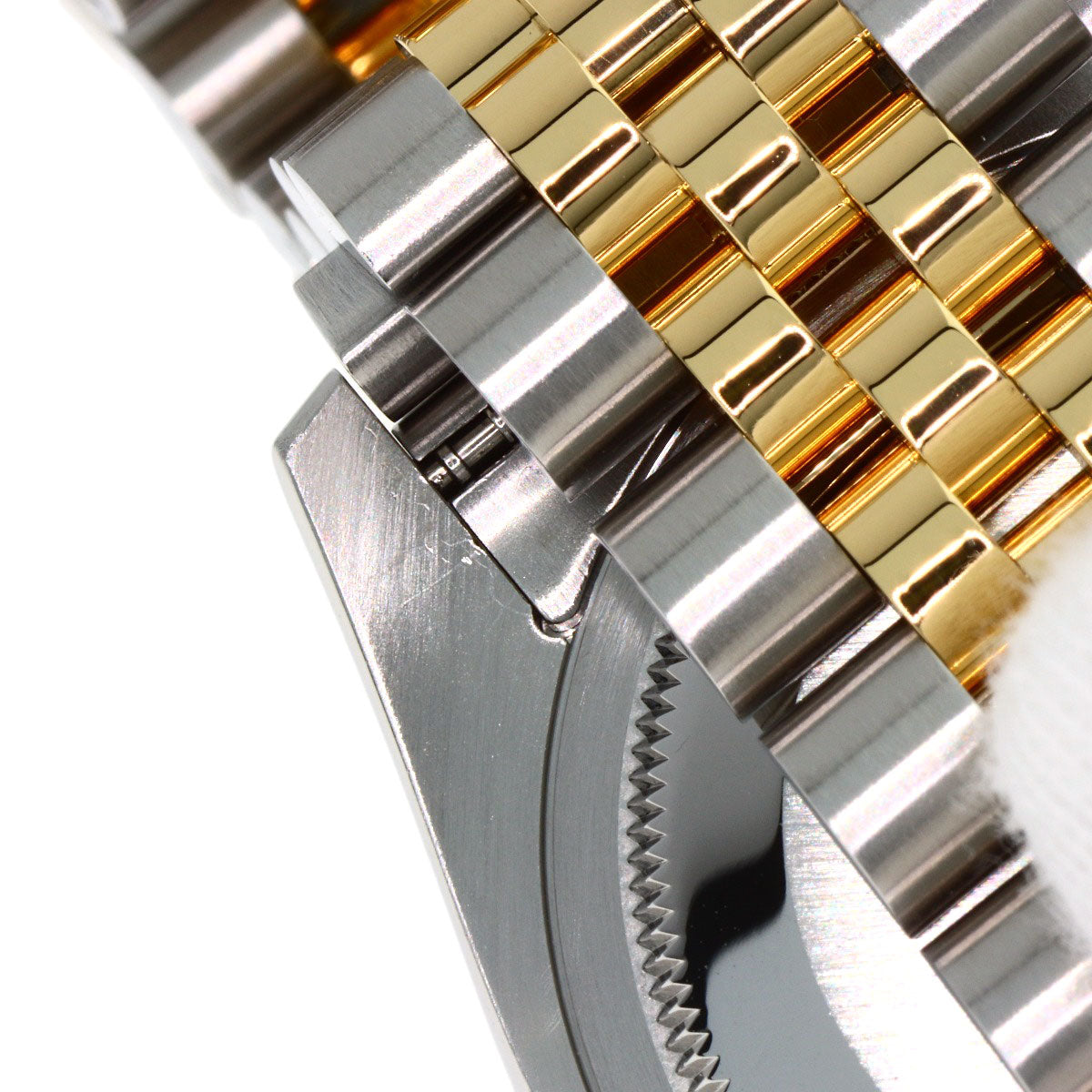 ROLEX ロレックス 116233G デイトジャスト 10P ダイヤモンド ブルーグラデーション 腕時計 SS メンズ 中古