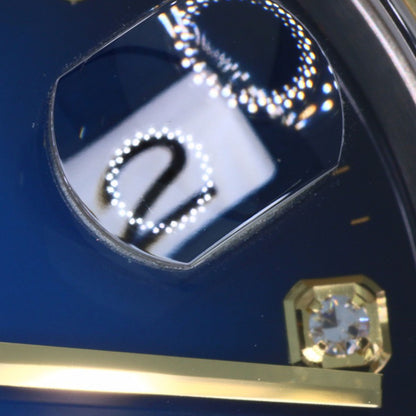 ROLEX ロレックス 116233G デイトジャスト 10P ダイヤモンド ブルーグラデーション 腕時計 SS メンズ 中古