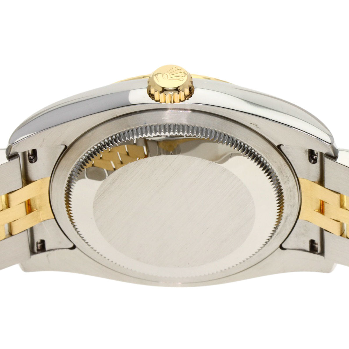 ROLEX ロレックス 116233G デイトジャスト 10P ダイヤモンド ブルーグラデーション 腕時計 SS メンズ 中古