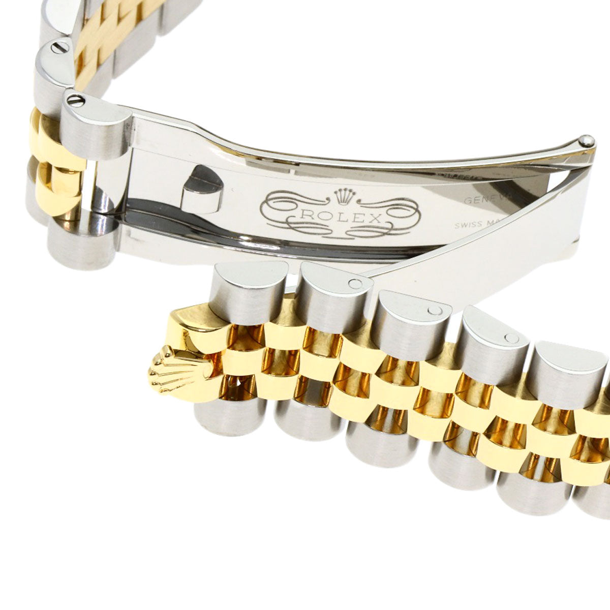 ROLEX ロレックス 116233G デイトジャスト 10P ダイヤモンド ブルーグラデーション 腕時計 SS メンズ 中古