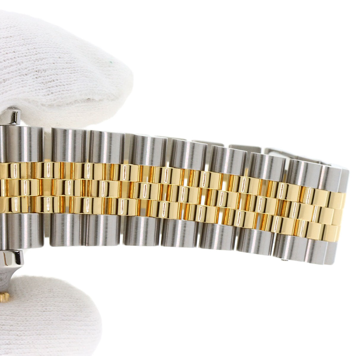ROLEX ロレックス 116233G デイトジャスト 10P ダイヤモンド ブルーグラデーション 腕時計 SS メンズ 中古