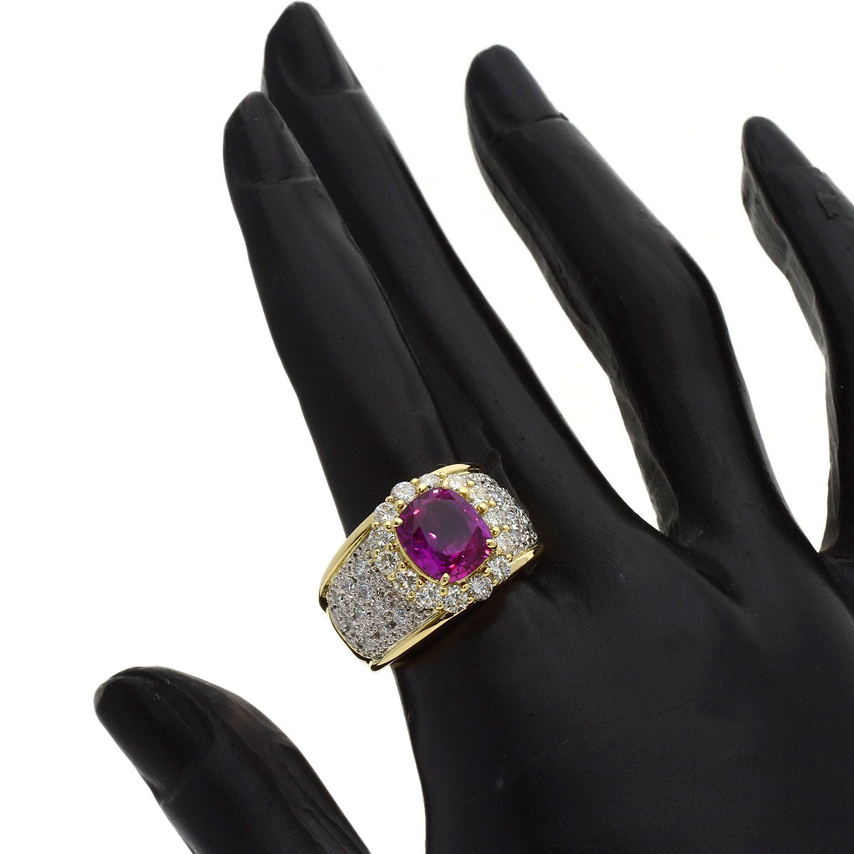 セレクトジュエリー ピンクサファイア ダイヤモンド リング・指輪 中古 商品画像8