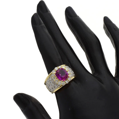 セレクトジュエリー ピンクサファイア ダイヤモンド リング・指輪 中古 商品画像8