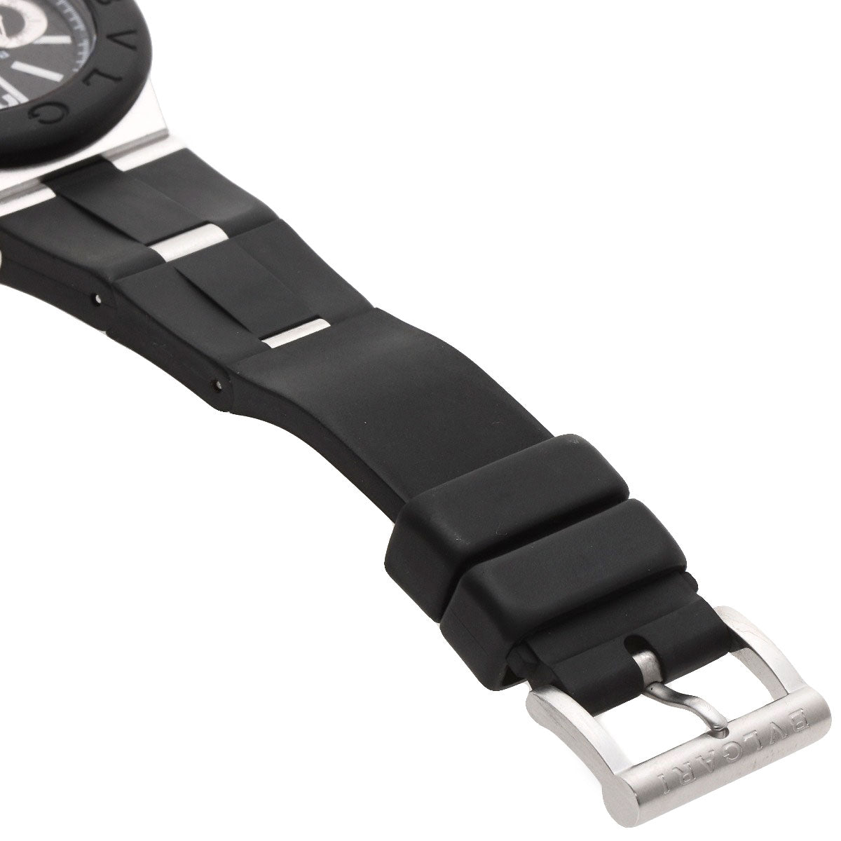 BVLGARI ブルガリ DG42SVCH ディアゴノ クロノグラフ 腕時計 SS メンズ 中古