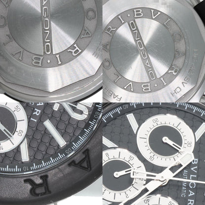 BVLGARI ブルガリ DG42SVCH ディアゴノ クロノグラフ 腕時計 SS メンズ 中古