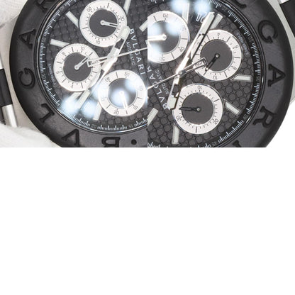 BVLGARI ブルガリ DG42SVCH ディアゴノ クロノグラフ 腕時計 SS メンズ 中古