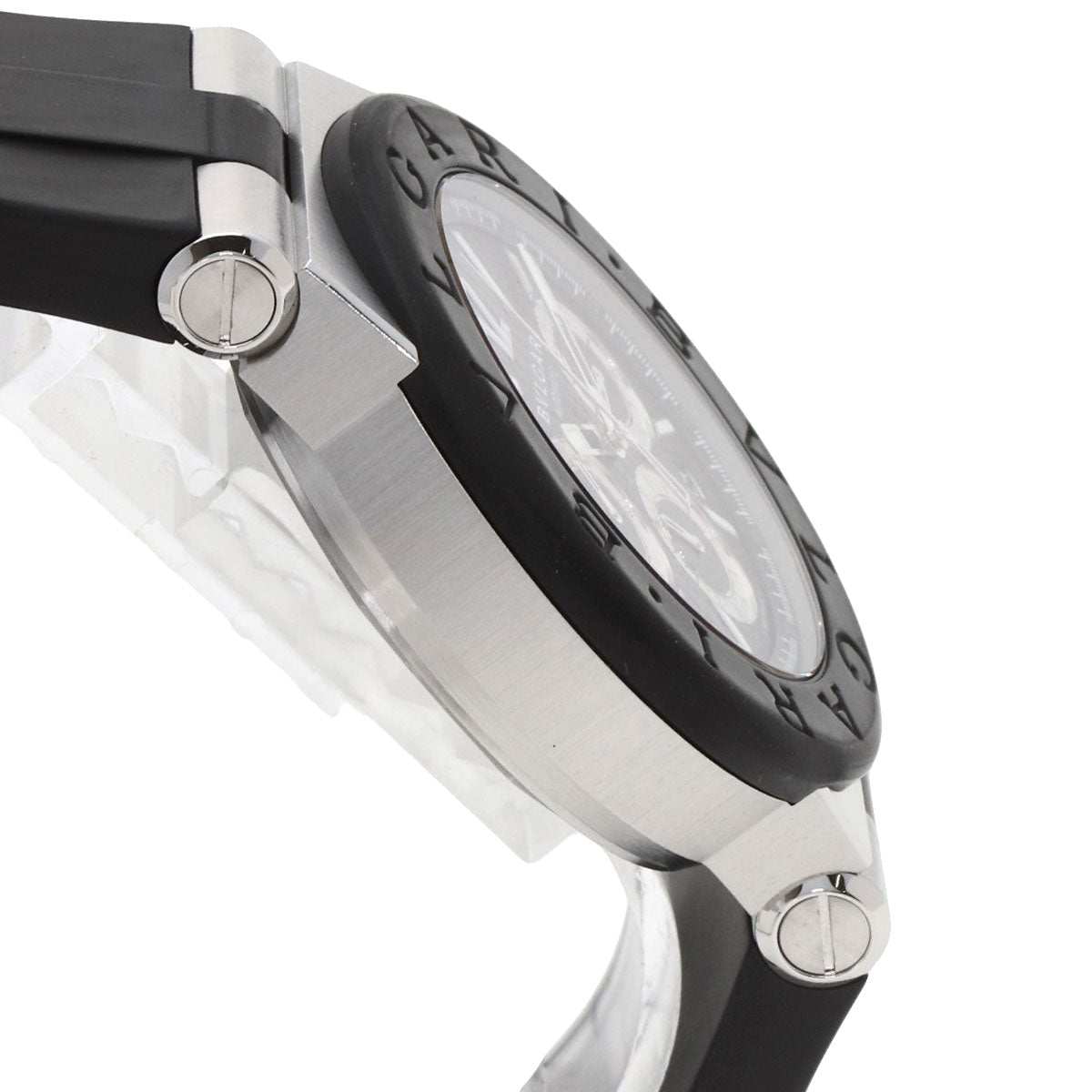 BVLGARI ブルガリ DG42SVCH ディアゴノ クロノグラフ 腕時計 SS メンズ 中古