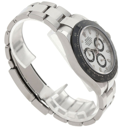 ROLEX ロレックス 116500LN コスモグラフ デイトナ ホワイト 腕時計 SS メンズ 中古
