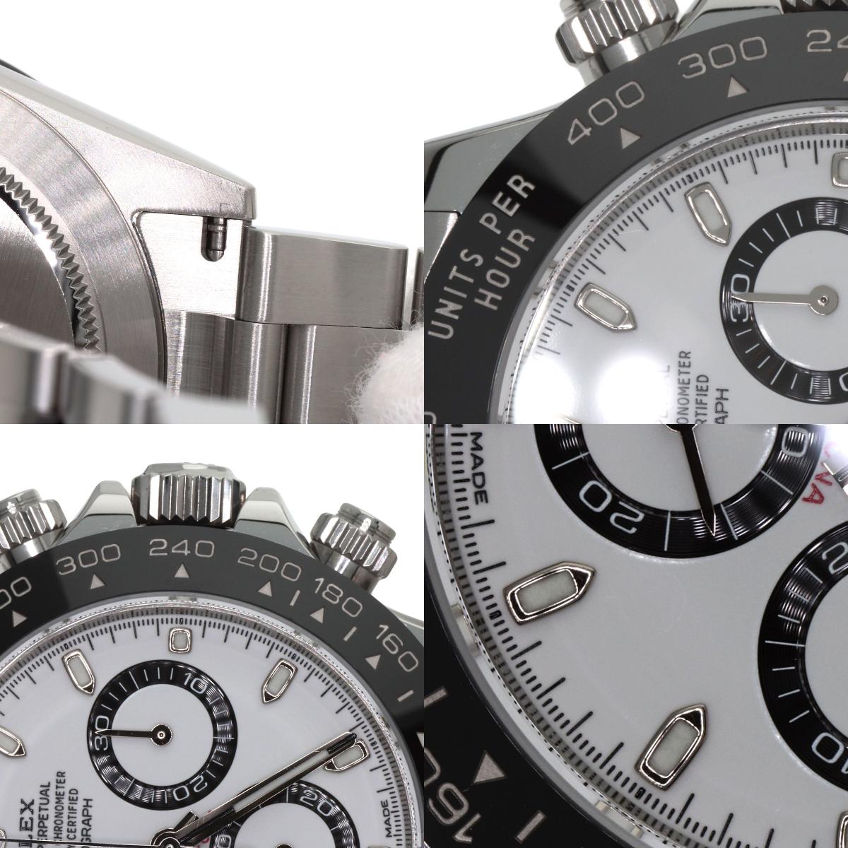 ROLEX ロレックス 116500LN コスモグラフ デイトナ ホワイト 腕時計 SS メンズ 中古