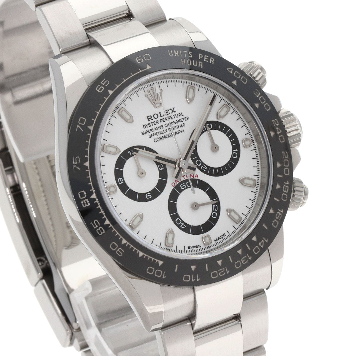ROLEX ロレックス 116500LN コスモグラフ デイトナ ホワイト 腕時計 SS メンズ 中古