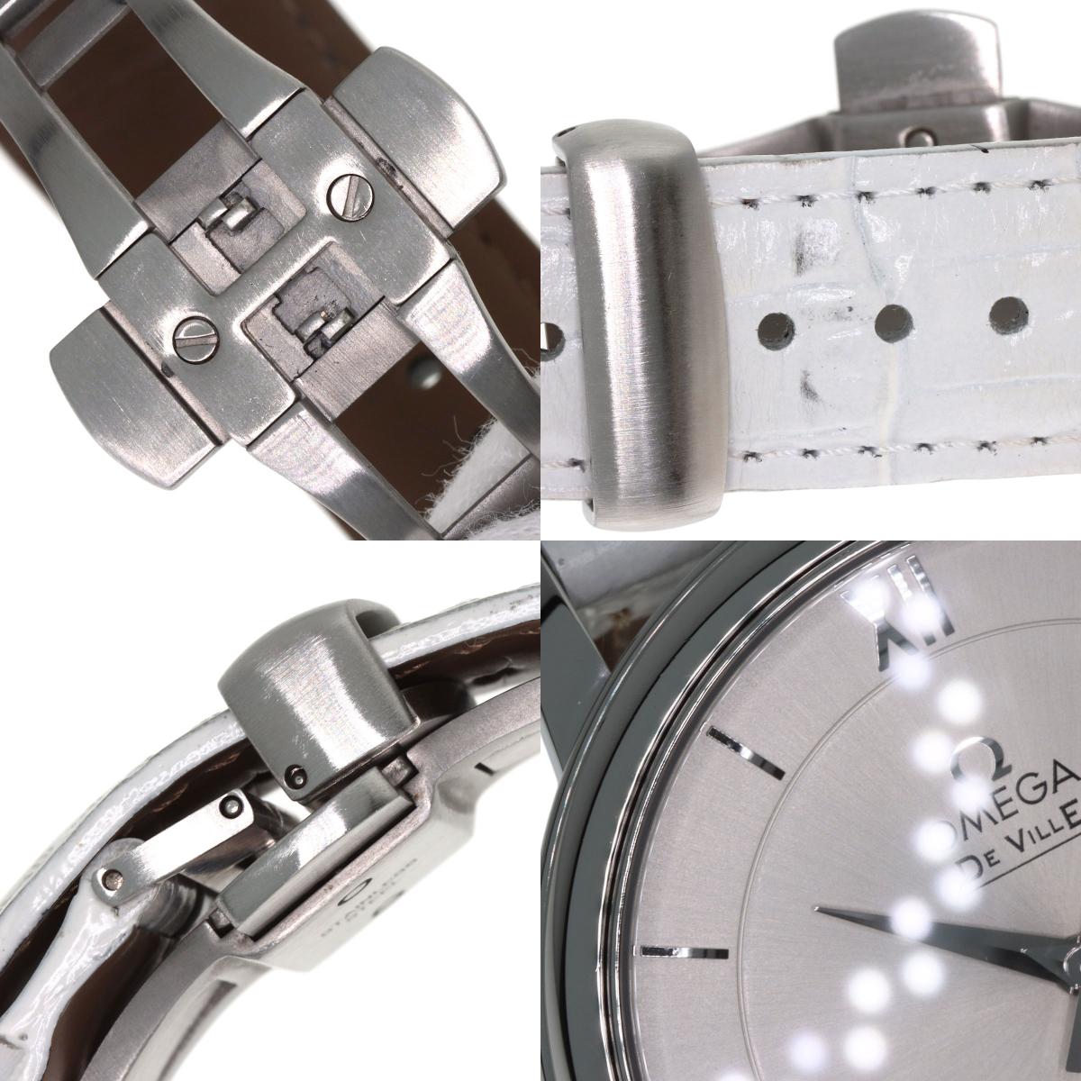 OMEGA オメガ 424.13.40.20.02.001 デビル プレステージ 腕時計 SS メンズ 中古