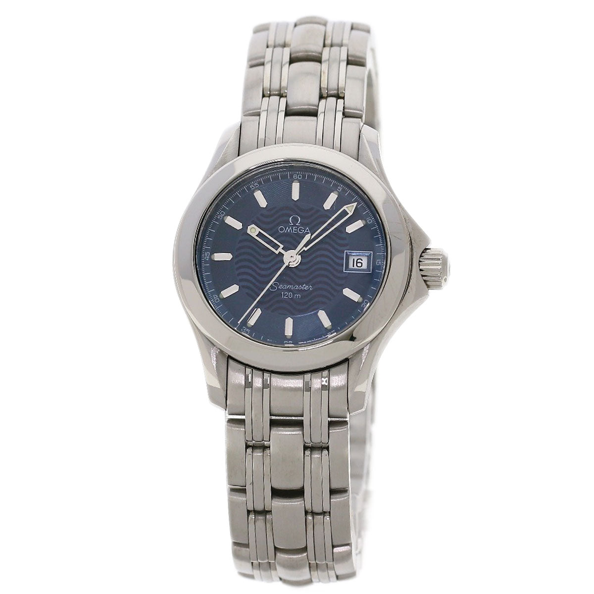 OMEGA オメガ 2581.81 シーマスター 120m 腕時計 SS レディース 中古