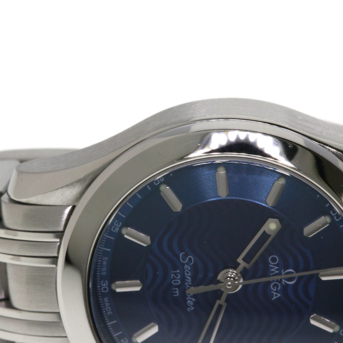 OMEGA オメガ 2581.81 シーマスター 120m 腕時計 SS レディース 中古