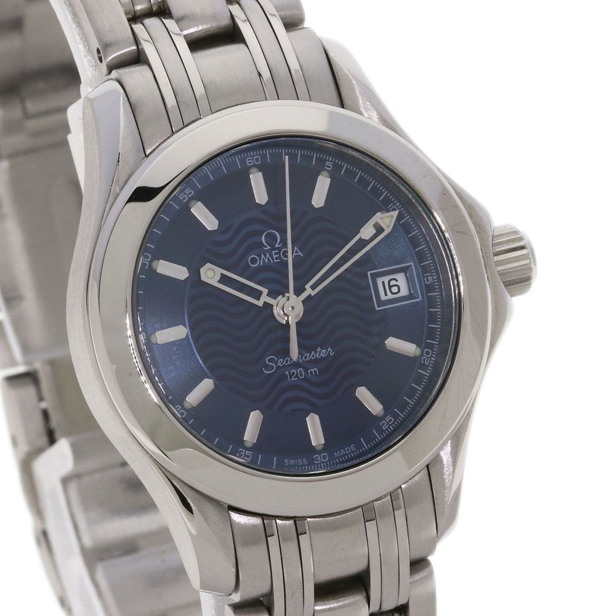 OMEGA オメガ 2581.81 シーマスター 120m 腕時計 SS レディース 中古