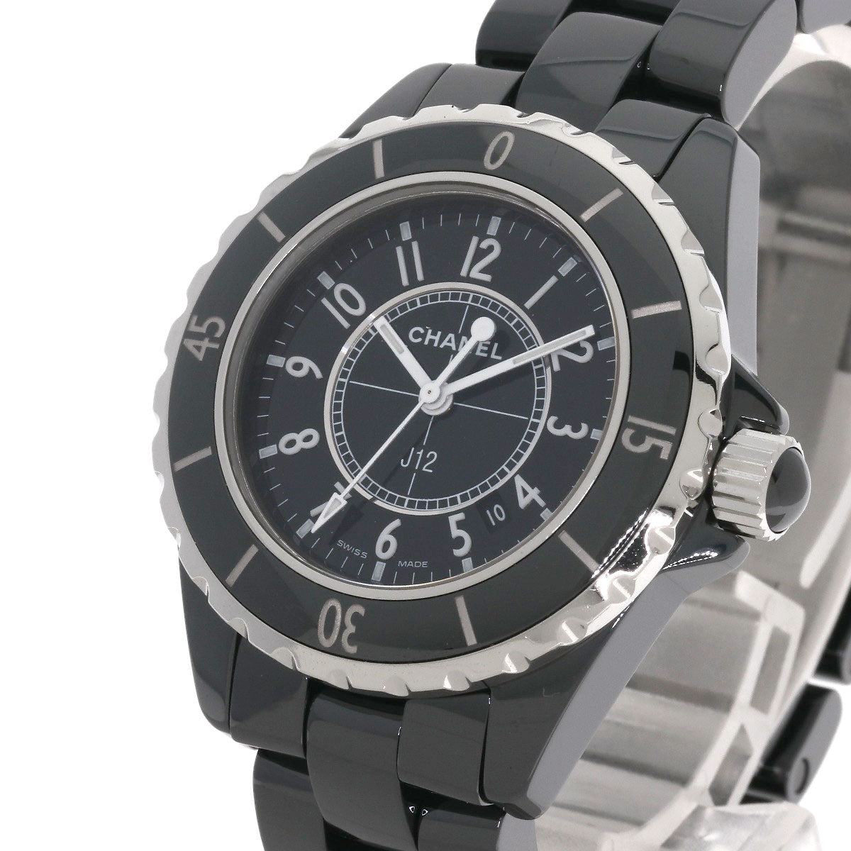 CHANEL シャネル H0682 J12 33mm 腕時計 セラミック レディース 中古
