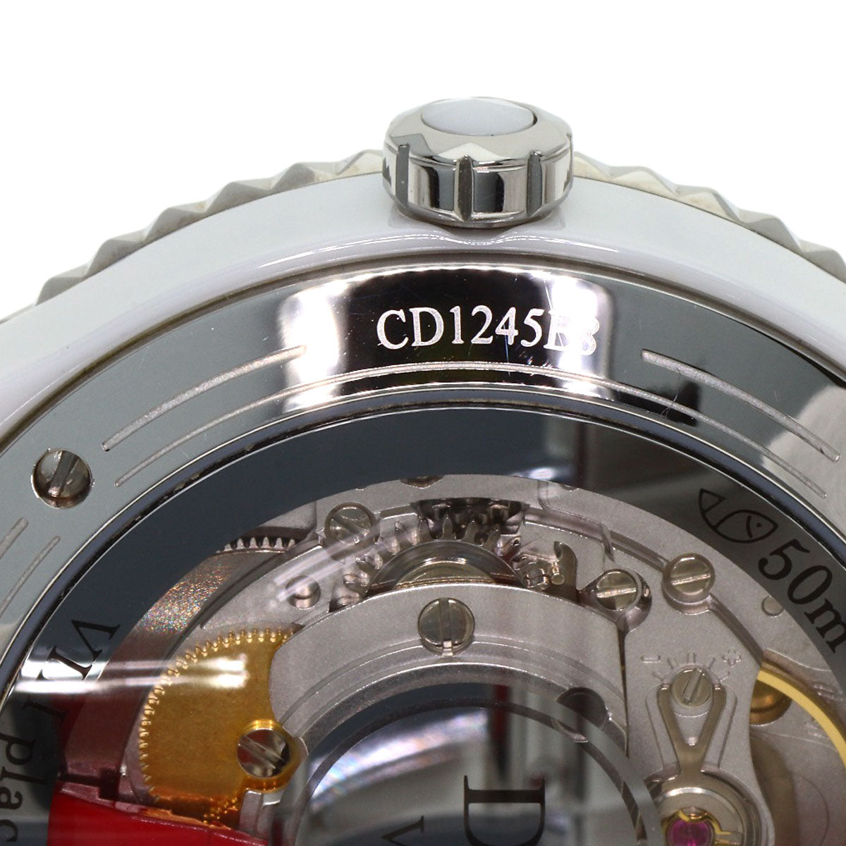 Dior ディオール CD1245E8C001 ユイット VIII 腕時計 セラミック メンズ 中古