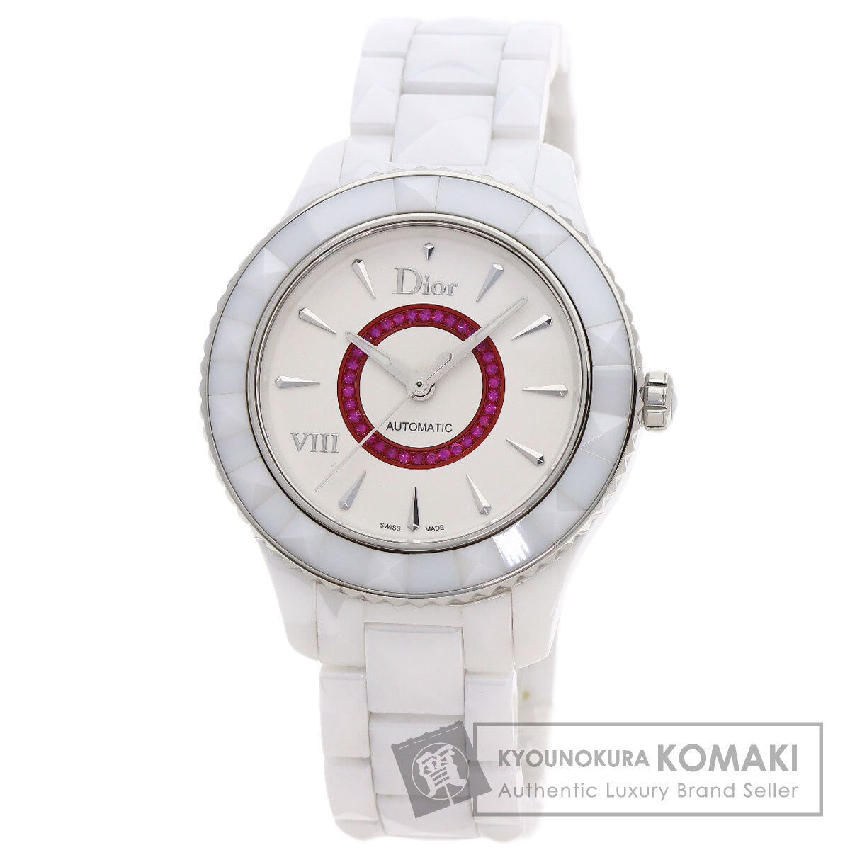 Dior ディオール CD1245E8C001 ユイット VIII 腕時計 セラミック メンズ 中古
