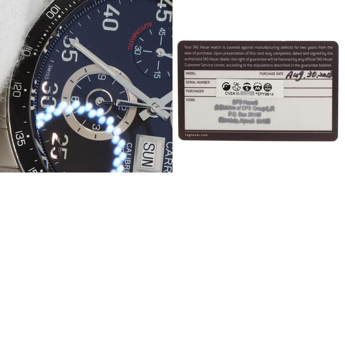 タグホイヤー CV2A10.BA0796 カレラ 腕時計 中古 商品画像20