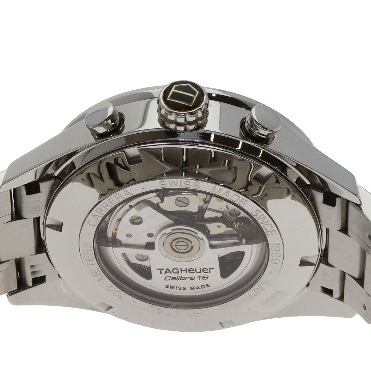 TAG HEUER タグホイヤー CV2A10.BA0796 カレラ 腕時計 SS メンズ 中古