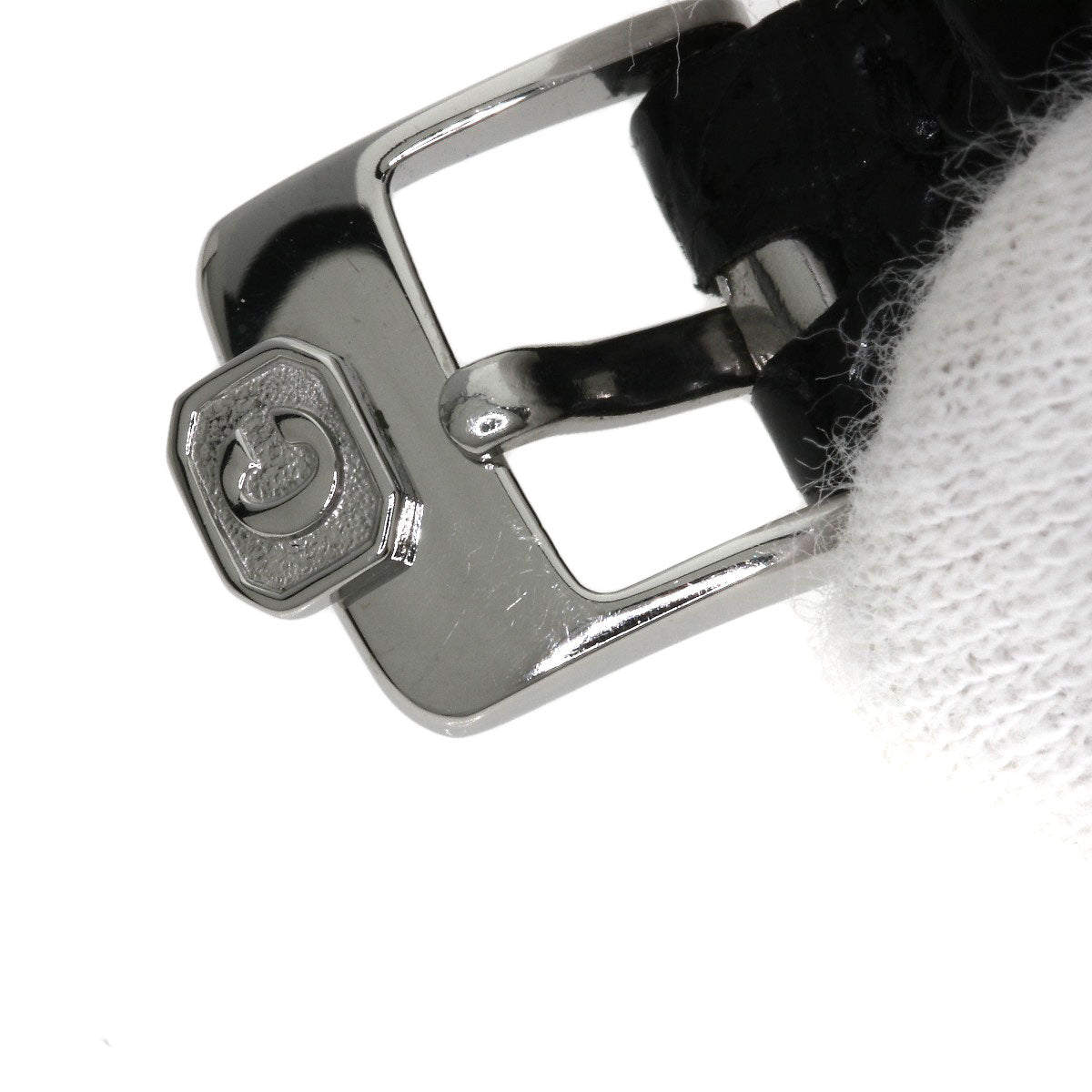 Chopard ショパール ハッピーダイヤモンド シェル 腕時計 K18WG レディース 中古