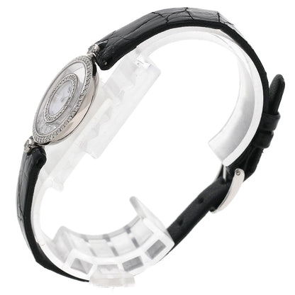 Chopard ショパール ハッピーダイヤモンド シェル 腕時計 K18WG レディース 中古