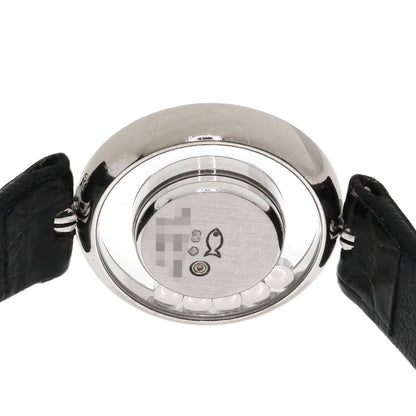 Chopard ショパール ハッピーダイヤモンド シェル 腕時計 K18WG レディース 中古