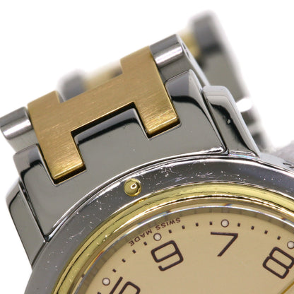 HERMES エルメス CL4.420 クリッパー 腕時計 SS ボーイズ 中古