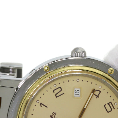 HERMES エルメス CL4.420 クリッパー 腕時計 SS ボーイズ 中古