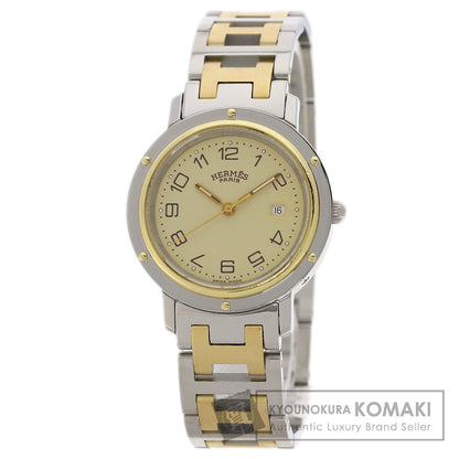 HERMES エルメス CL4.420 クリッパー 腕時計 SS ボーイズ 中古