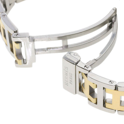 HERMES エルメス CL4.420 クリッパー 腕時計 SS ボーイズ 中古