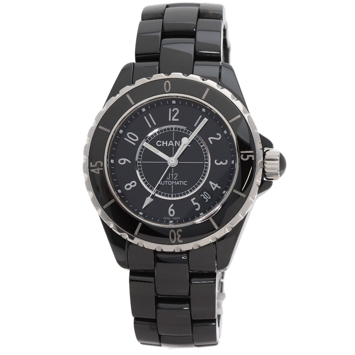 CHANEL シャネル H0685 J12 38mm ブラック セラミック 腕時計 セラミック メンズ 中古