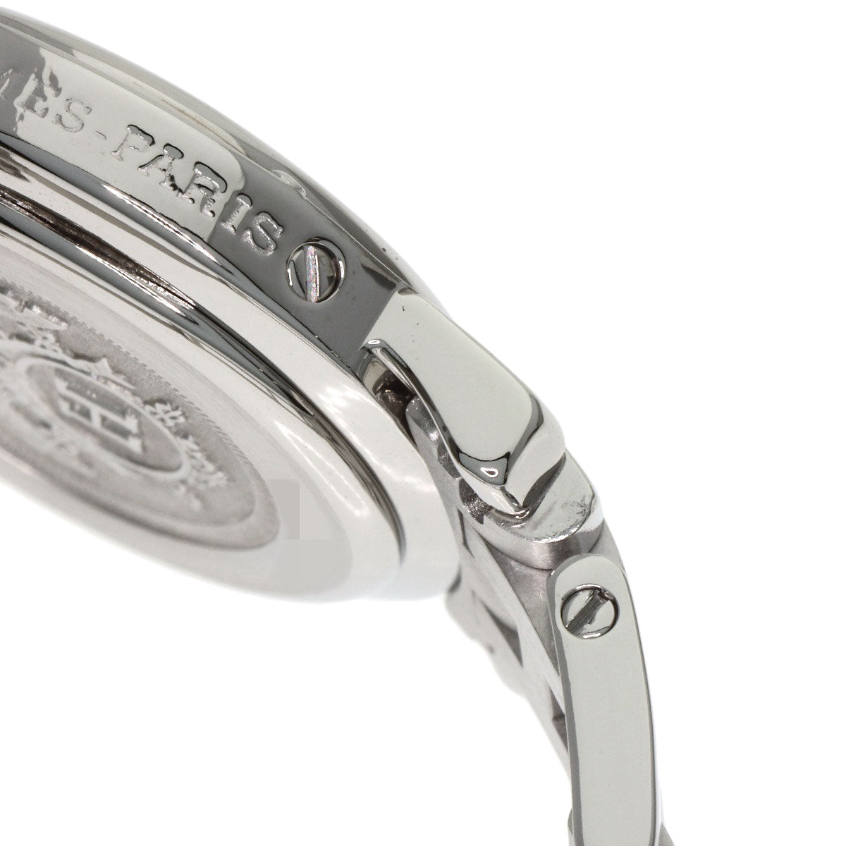 HERMES エルメス CL4.210 クリッパー 腕時計 SS レディース 中古