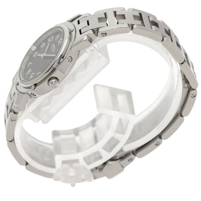 HERMES エルメス CL4.210 クリッパー 腕時計 SS レディース 中古