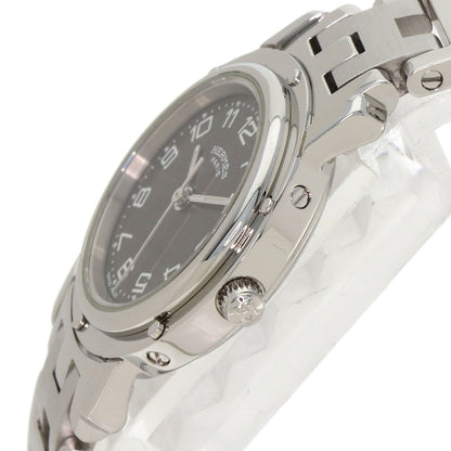 HERMES エルメス CL4.210 クリッパー 腕時計 SS レディース 中古
