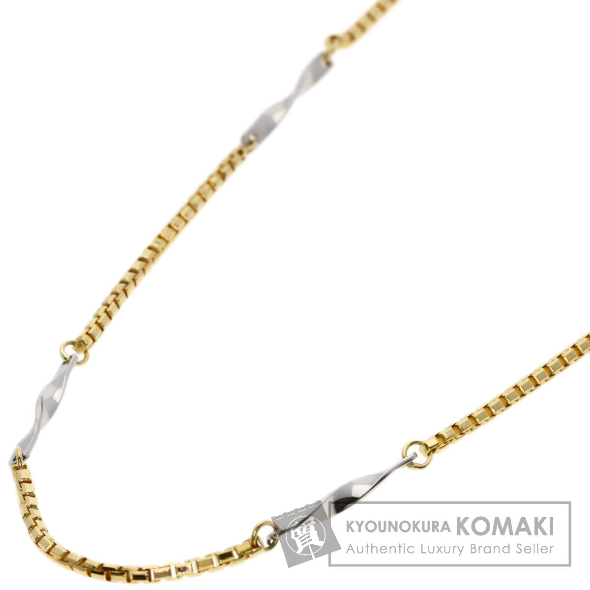 SELECT JEWELRY セレクトジュエリー デザイン ネックレス PT850 レディース 中古