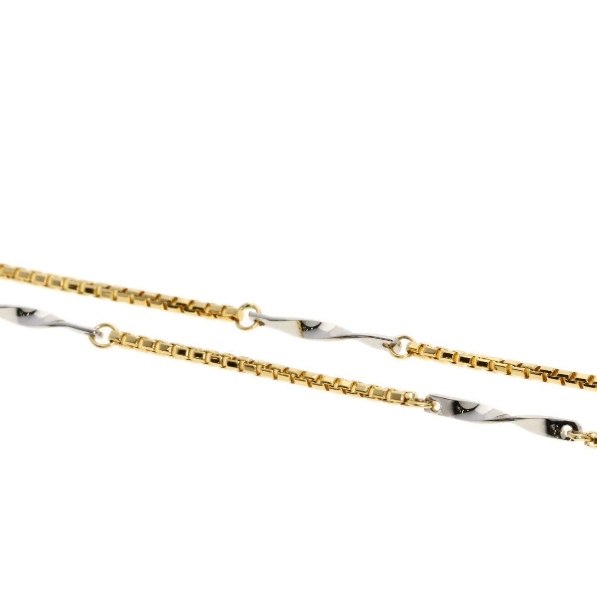 SELECT JEWELRY セレクトジュエリー デザイン ネックレス PT850 レディース 中古