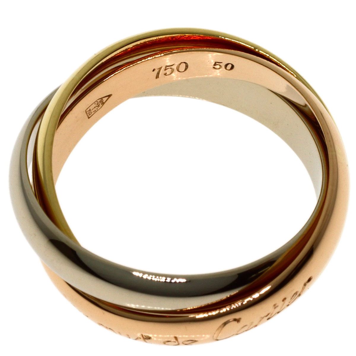 カルティエ トリニティリング　50 カルティエ トリニティ #50 リング・指輪 中古 | 京の蔵小牧