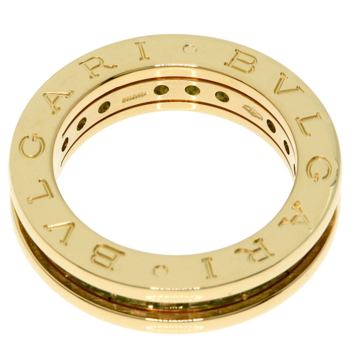 ブルガリ B-zero1 ビーゼロワン 1バンド ペリドット #48 リング・指輪 中古 商品画像5
