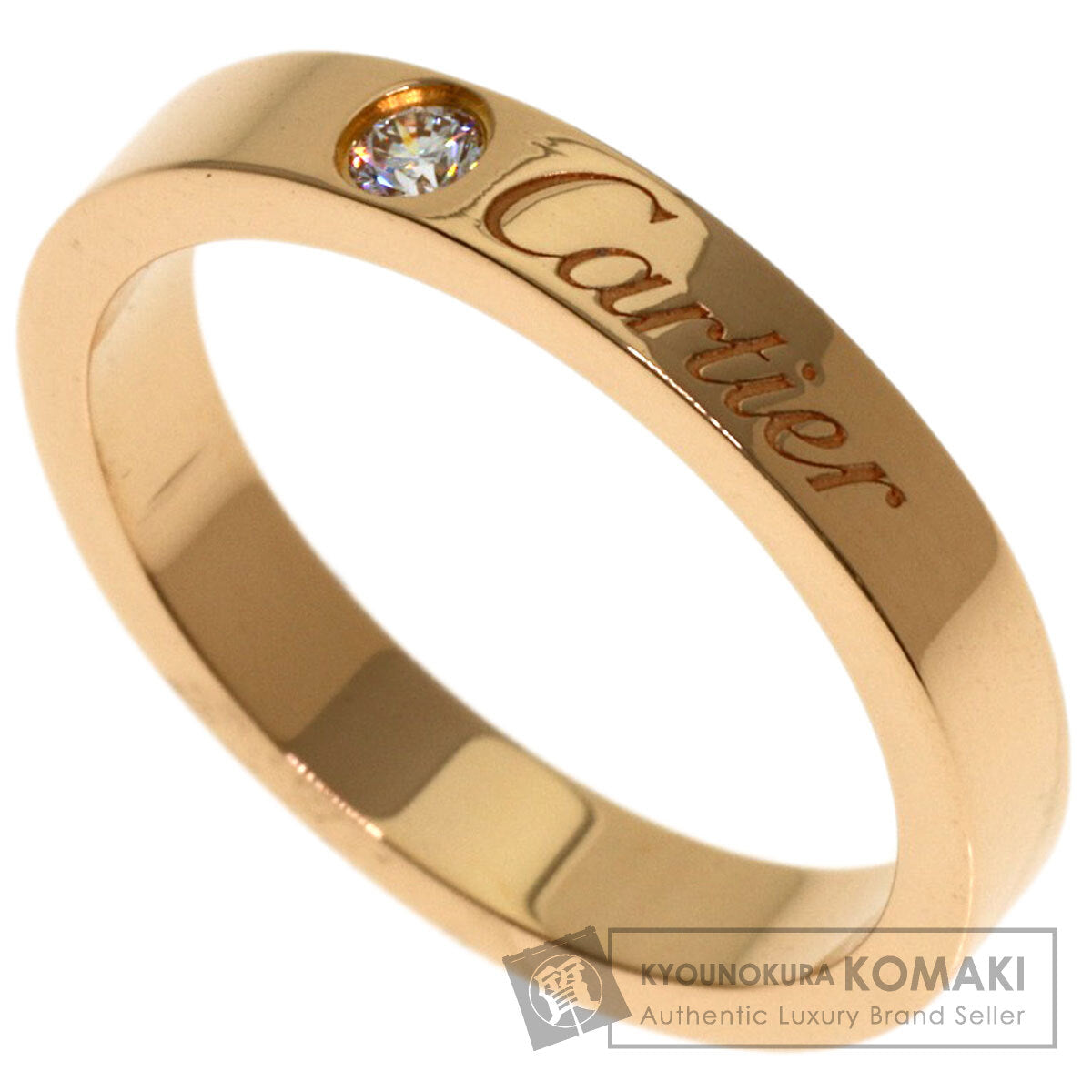 カルティエ C ドゥ カルティエ 1P ダイヤモンド #47 リング・指輪 中古 商品画像1