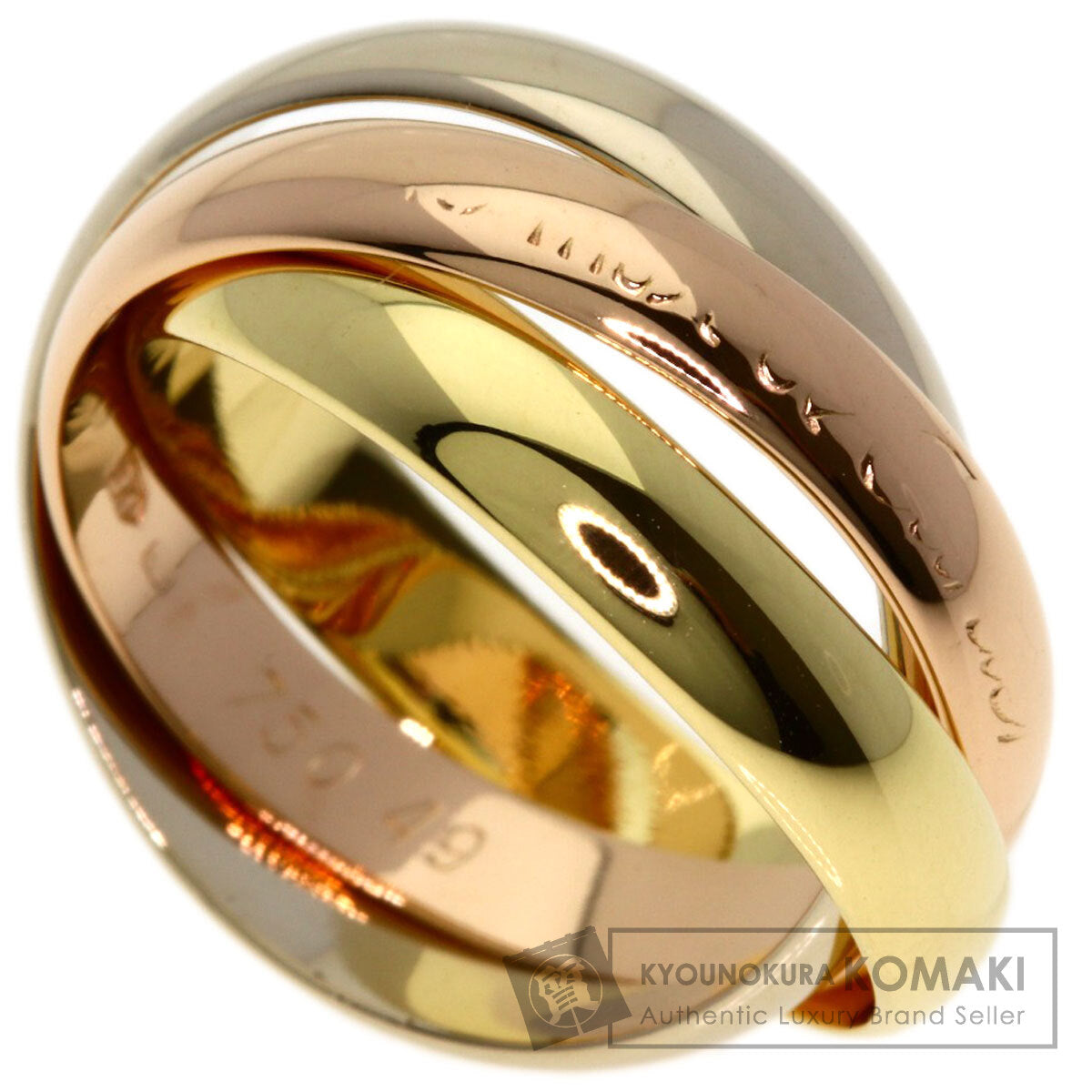 カルティエ トリニティ #49 リング・指輪 中古 商品画像1