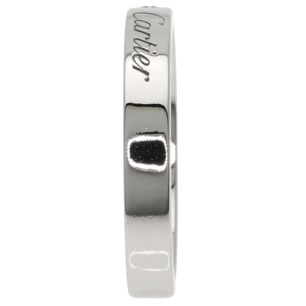 CARTIER カルティエ エングレー ブド 1P ダイヤモンド #50 リング・指輪 PT950 レディース 中古