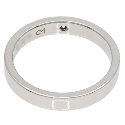 CARTIER カルティエ エングレー ブド 1P ダイヤモンド #50 リング・指輪 PT950 レディース 中古
