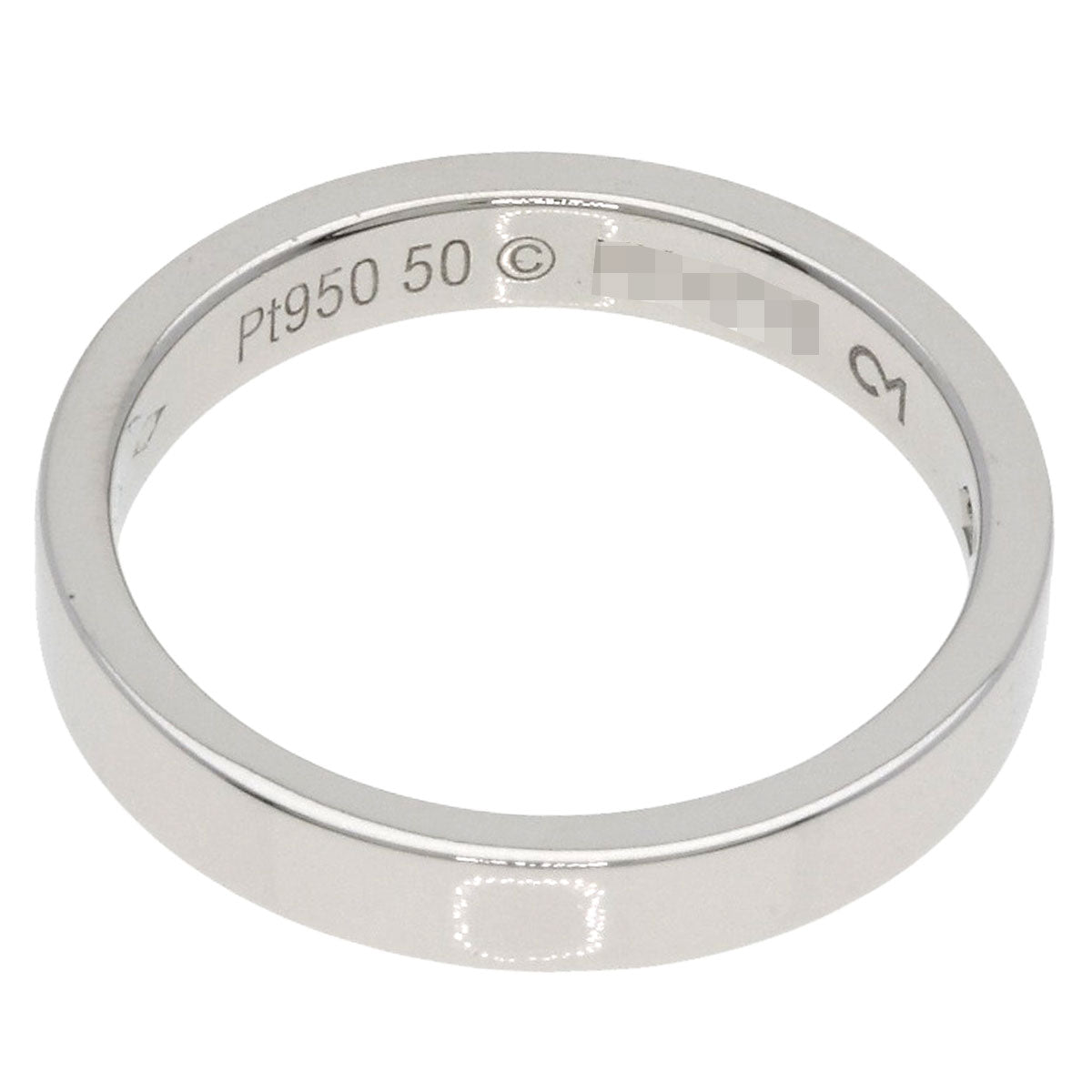 CARTIER カルティエ エングレー ブド 1P ダイヤモンド #50 リング・指輪 PT950 レディース 中古